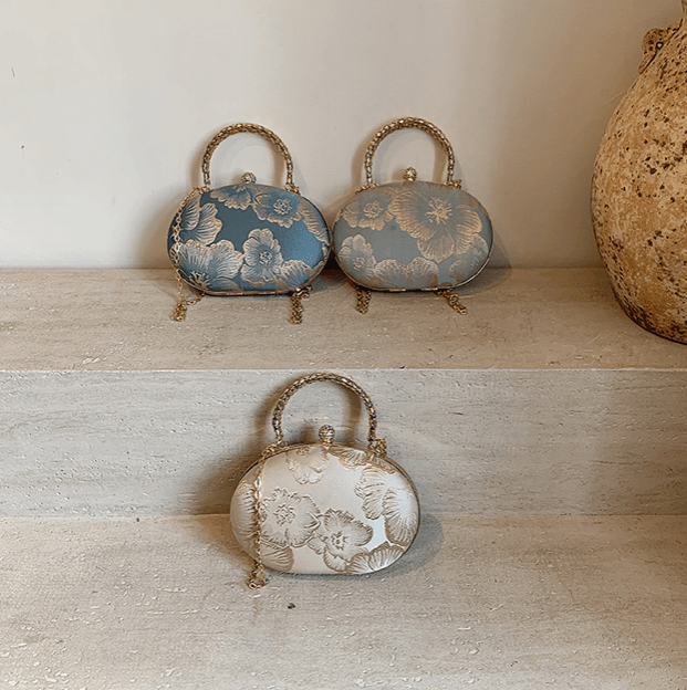 oval-shaped-embroidered-chain-evening-mini-bag